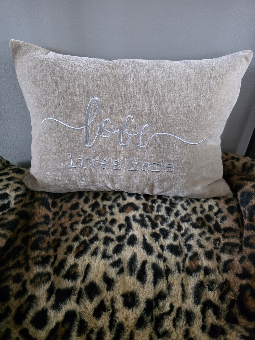 Rodeo Home Beige Decorative Pillow